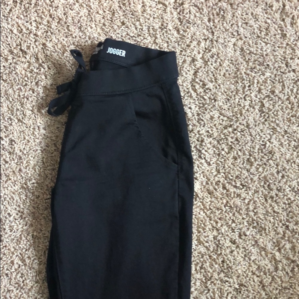 Black joggers